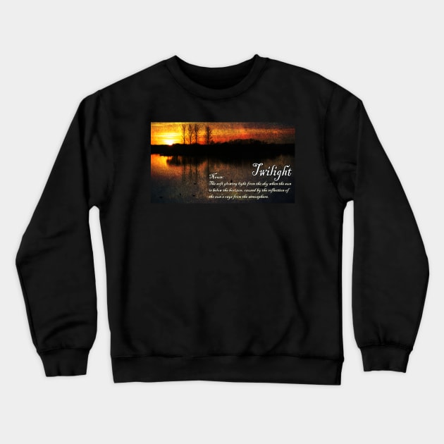 Twilight Crewneck Sweatshirt by newbeltane